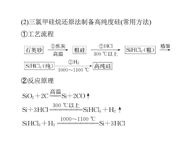 2022年高考总复习 化学 模块3 第八单元 第1节 无机非金属材料的主角——硅课件PPT第8页