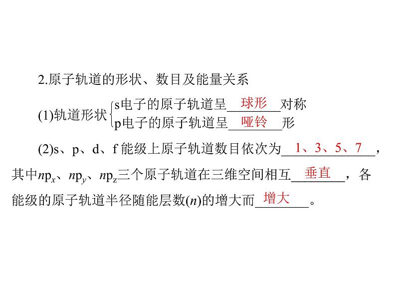 2022年高考总复习 化学 模块5 第十一单元 第1节 原子结构与性质课件PPT第4页