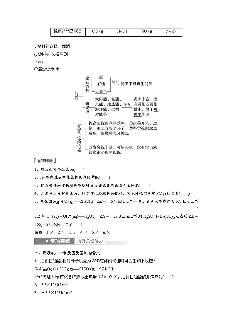 (新高考)高考化学一轮复习讲义第6章第34讲反应热的计算(含解析)02
