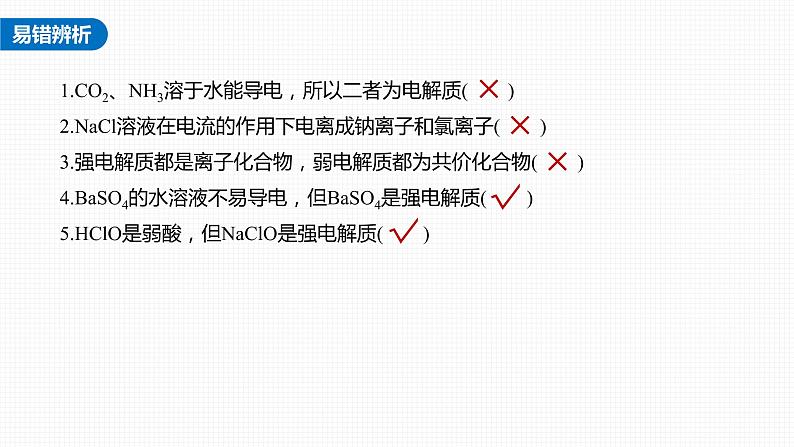 (新高考)高考化学大一轮复习课件第1章第2讲离子反应离子方程式(含解析)08