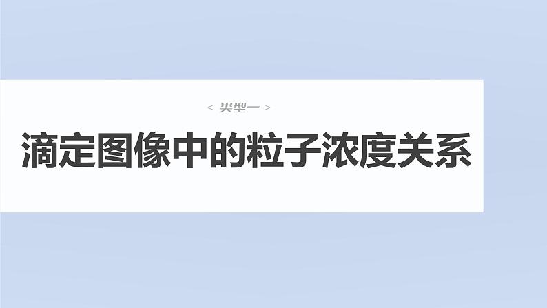 (新高考)高考化学大一轮复习课件第8章第51讲反应过程溶液粒子浓度变化的图像分析(含解析)04