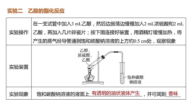 (新高考)高考化学大一轮复习课件第9章必做实验提升(六)乙醇的催化氧化酯化反应(含解析)第4页