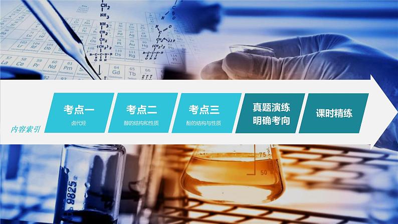 (新高考)高考化学大一轮复习课件第9章第59讲卤代烃醇酚(含解析)03