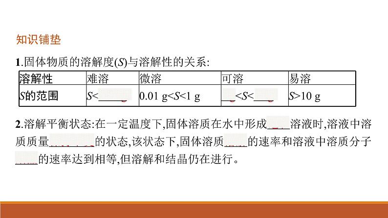 高中化学鲁科版选择性必修1课件：第3章　第3节　沉淀溶解平衡05