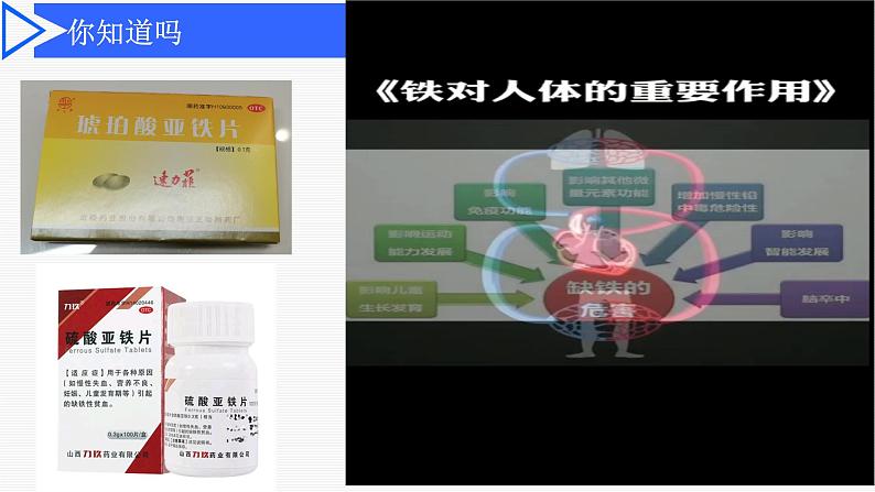 第三章 第一节 第3课时 铁及其化合物  课件   2022-2023学年高一上学期化学人教版（2019）必修第一册第4页