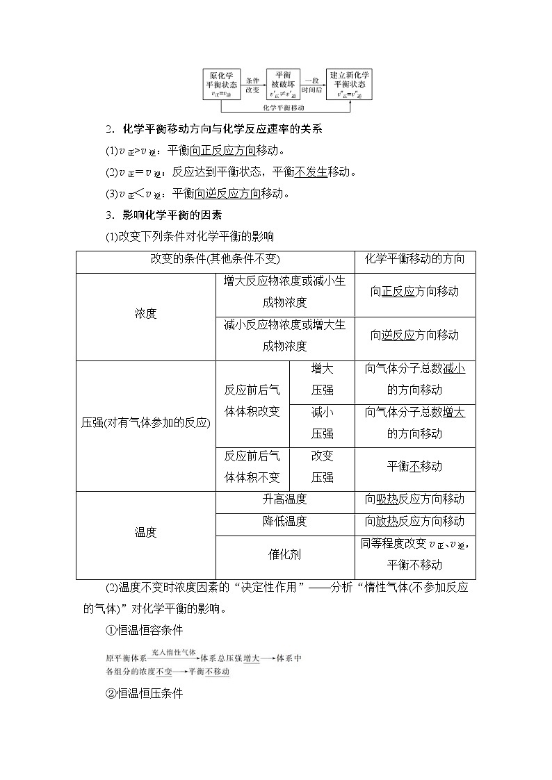 (新高考)高考化学一轮复习课时练习第7章第2讲化学平衡状态化学平衡移动(含解析)03