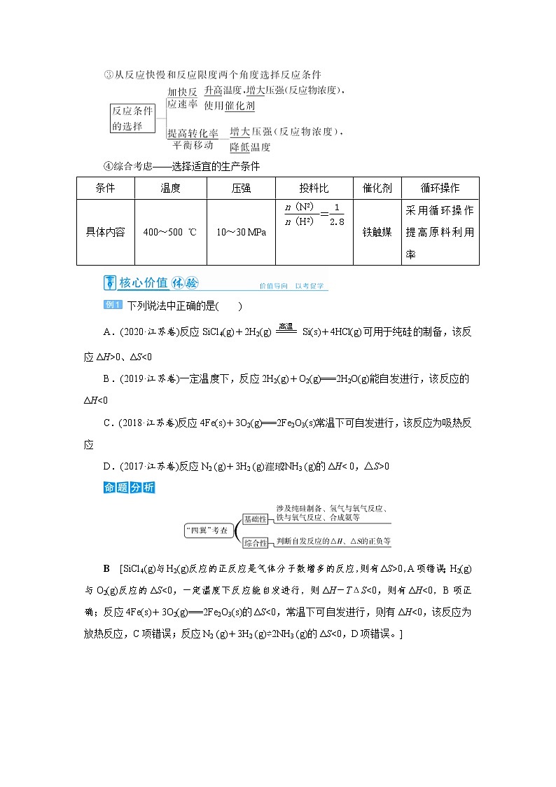 高考化学一轮复习教案第7章第4讲 化学反应原理在物质制备中的调控作用（含解析）03
