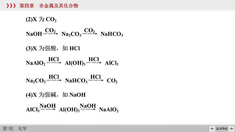 高考化学一轮复习课件第4章第7讲 常见元素及其化合物的性质及转化（含解析）05