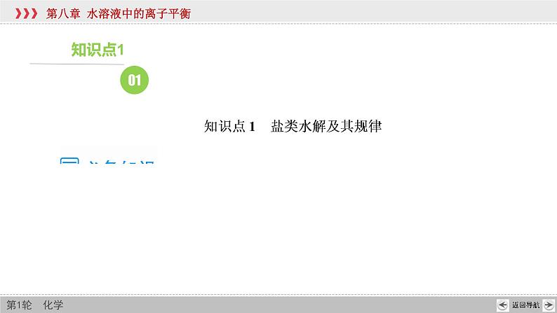 高考化学一轮复习课件第8章第4讲 盐类的水解（含解析）05