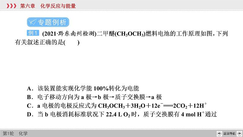 高考化学二轮复习课件专题突破(六)“隔膜”在电化学中的应用（含解析）第7页