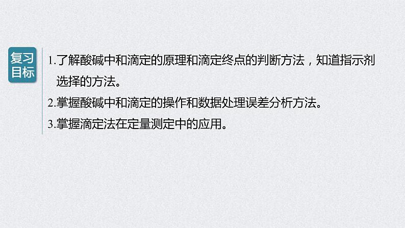 2022年高考化学一轮复习课件 第8章 第39讲　酸碱中和反应及中和滴定 (含解析)02