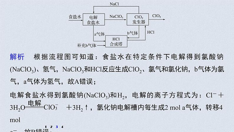 2022年高考化学二轮复习 第4章 第20讲　专项提能特训4　含氯化合物的制备 (含解析)课件PPT08