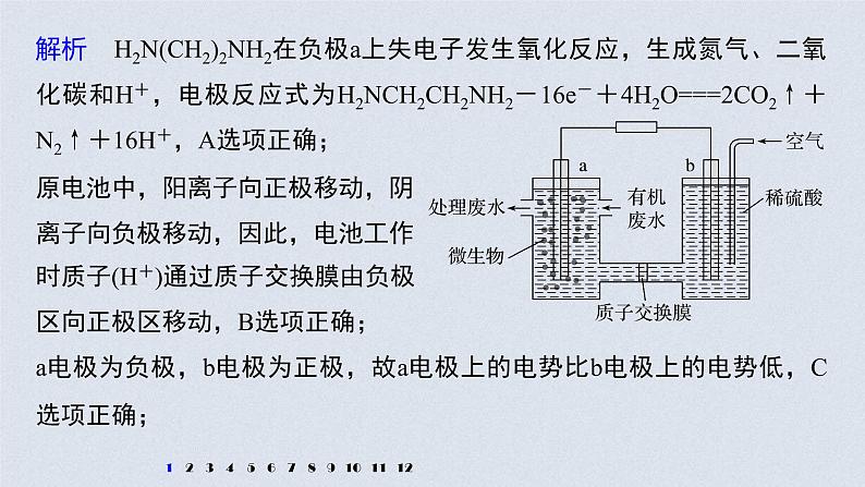 2022年高考化学二轮复习 第6章 第30讲 专项提能特训10　新型电源工作原理 (含解析)课件PPT03