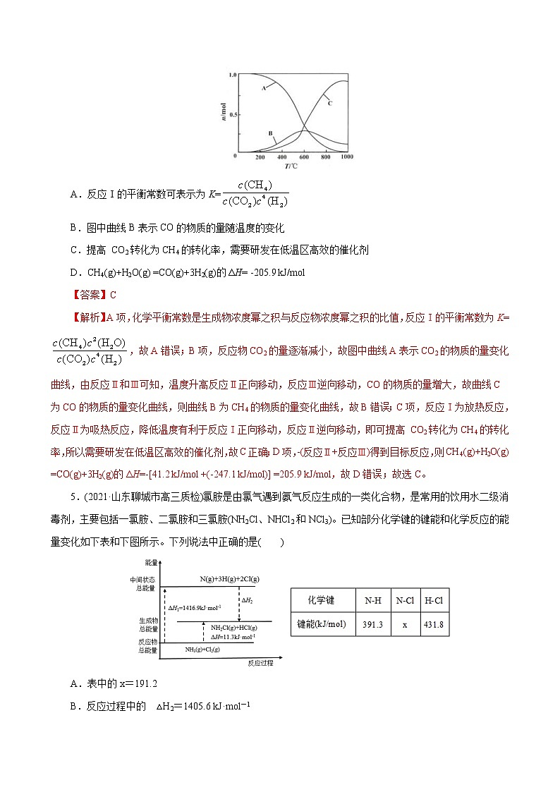 高考化学二轮复习讲义+分层训练解密08化学反应与能量(集训)(解析版)第3页