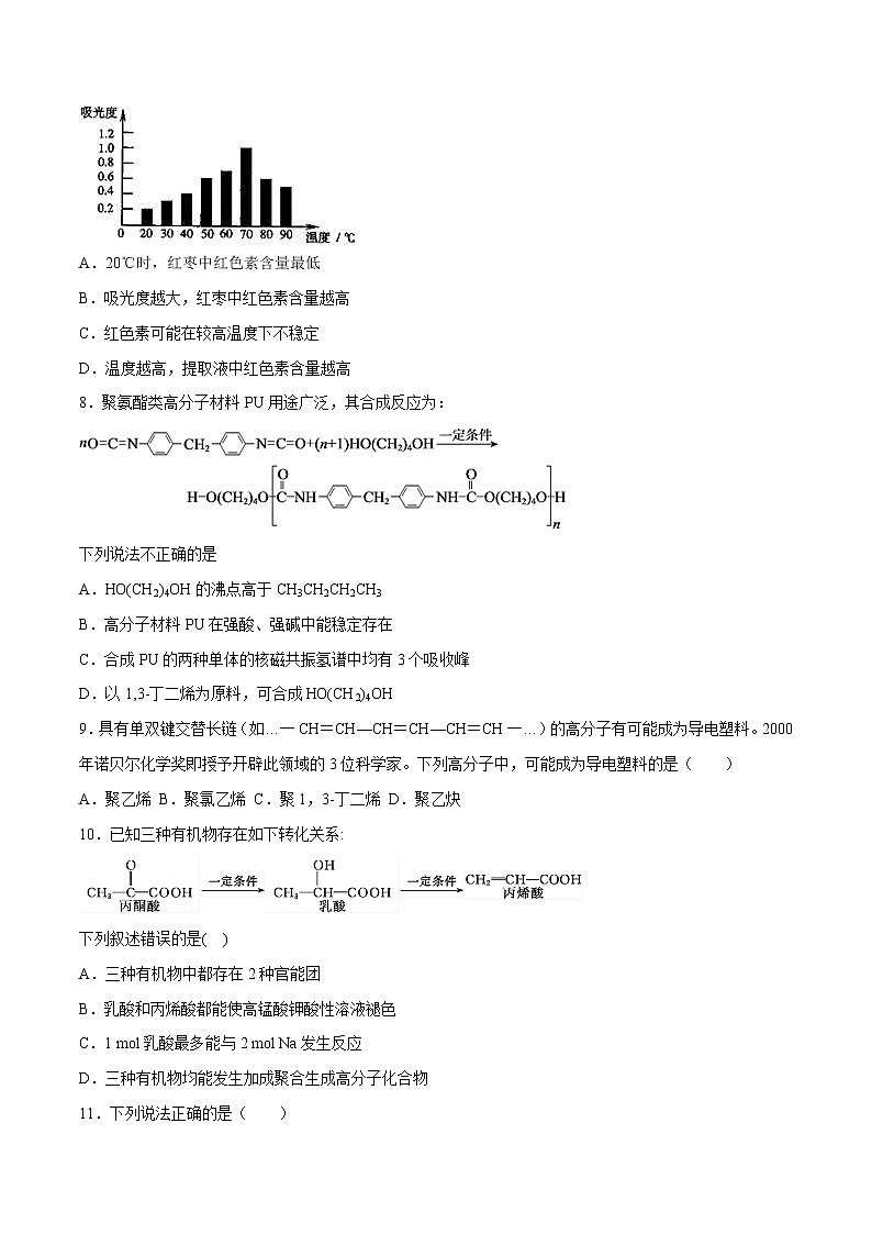 2022年高考化学一轮复习高频考点集训专题19 烃和卤代烃（2份打包，解析版+原卷版，可预览）02