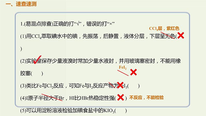 2020版高考化学一轮复习考点备考课件4.2.3卤素的来源及性质 (含解析)02