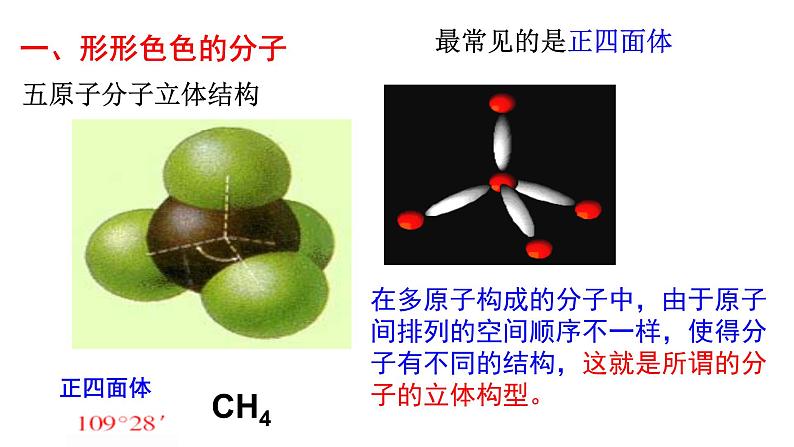 第二章 第二节 第1课时 分子结构的测定 多样的分子空间结构 价层电子对互斥模型（课件PPT）第4页