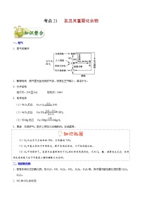 高考化学一轮复习考点过关练考点21氮及其重要化合物(含解析)