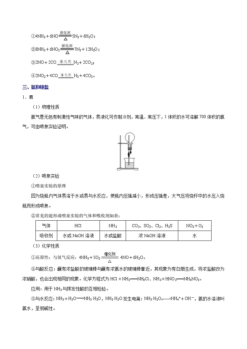 高考化学一轮复习考点过关练考点21氮及其重要化合物(含解析)03