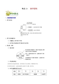 高考化学一轮复习考点过关练考点24原子结构(含解析)