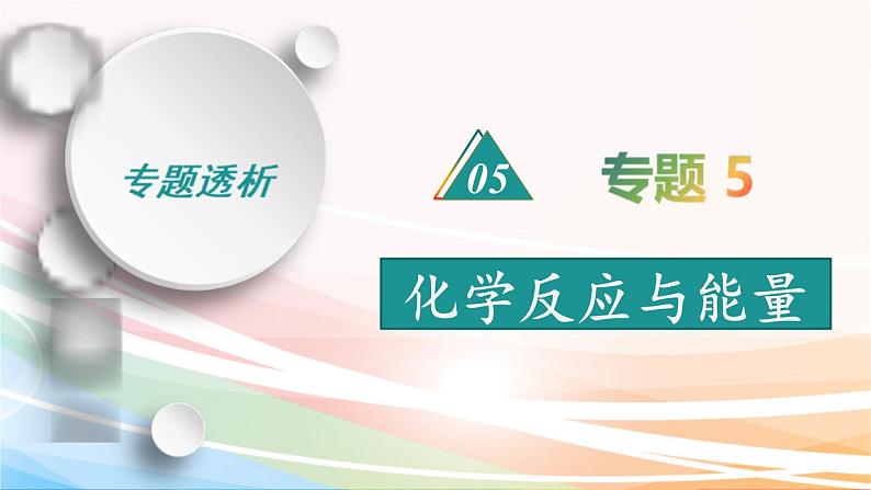 高考化学二轮复习专题5化学反应与能量(含解析)课件PPT第1页