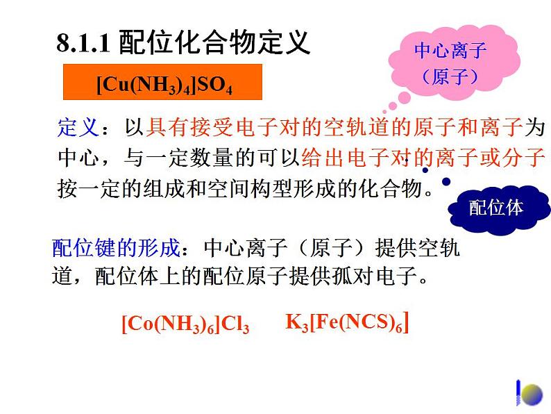 高考化学二轮专题培优课件——专题八：配位化合物 (含解析)08