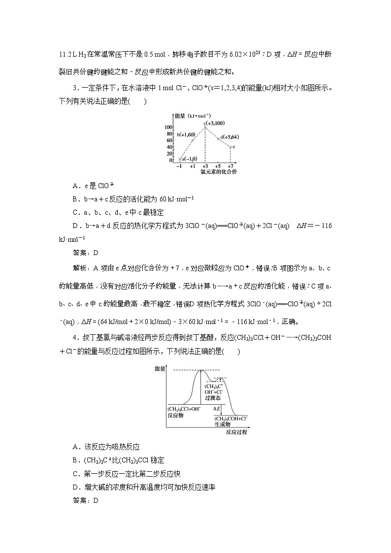 高考化学三轮冲刺分层专题特训卷基础知识练5 (含解析)第2页