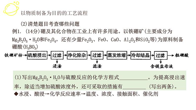 高考化学三轮冲刺复习课件——工业流程题型技巧总结 (含解析)06