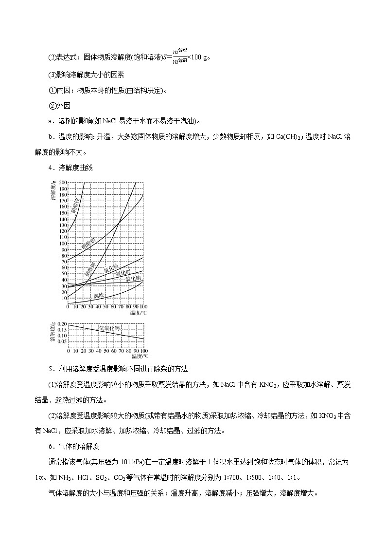 高考化学一轮复习精讲精练第04讲  一定物质的量浓度的溶液及其配制（精讲）（2份打包，解析版+原卷版，可预览）02