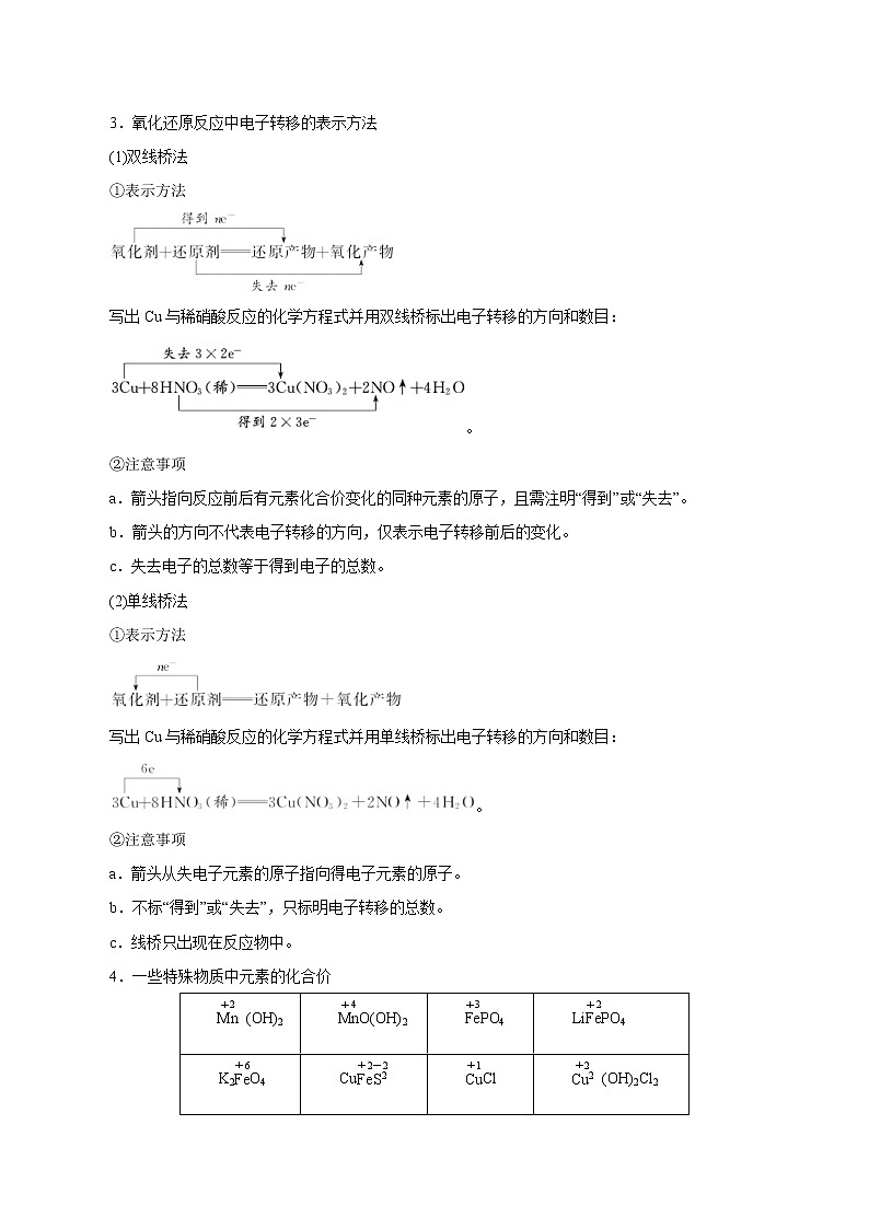 高考化学一轮复习精讲精练第08讲 氧化还原反应的基本概念和规律（精讲）（解析版） 第2页