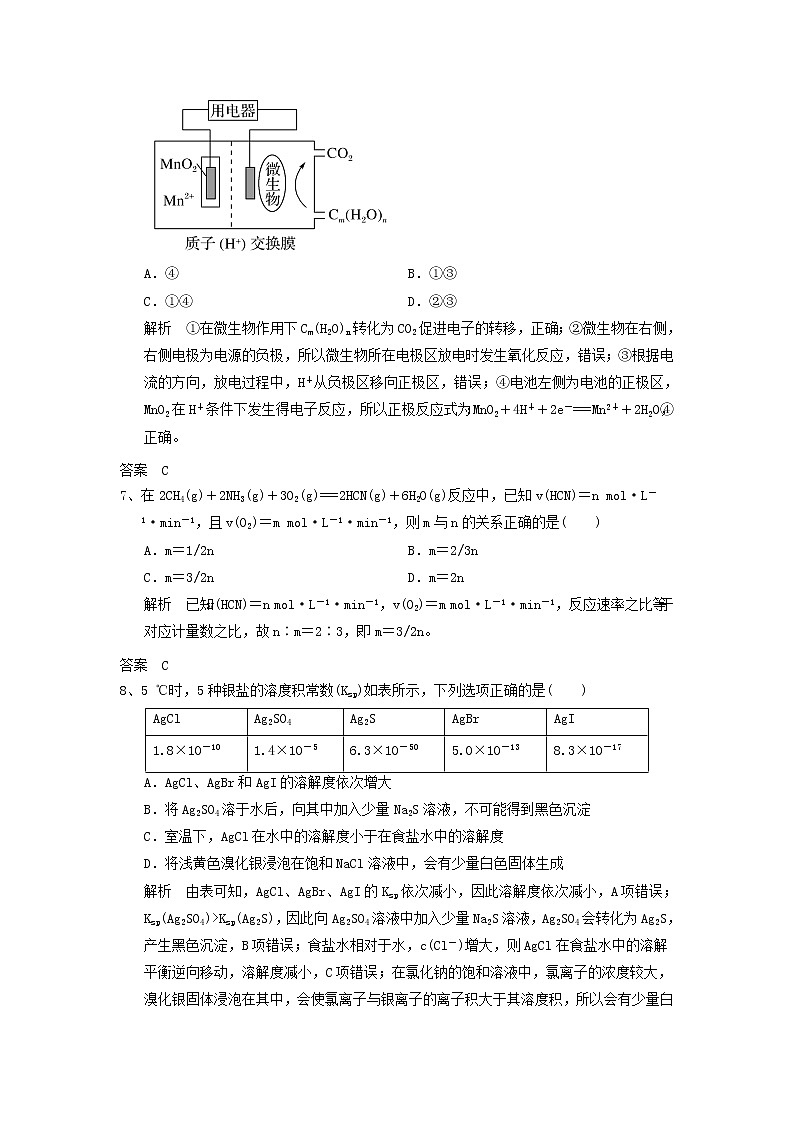 高考化学三轮冲刺复习巩固练习二 (含解析)03