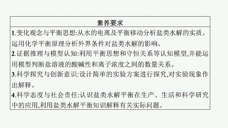 高考化学一轮总复习优化设计 第八单元 第3节 盐类的水解课件PPT03