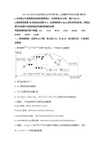 2021-2022学年山东省济南市山东师大附中高二上学期期中考试化学试题含解析