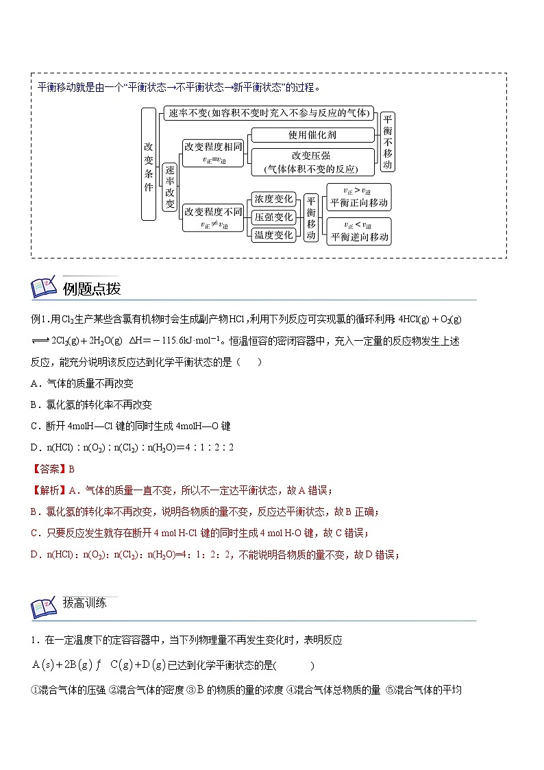 【期末总复习】人教版(2019)化学选择性必修1-高二上学期——第2章  化学反应速率与化学平衡（2）（知识点大串讲）03