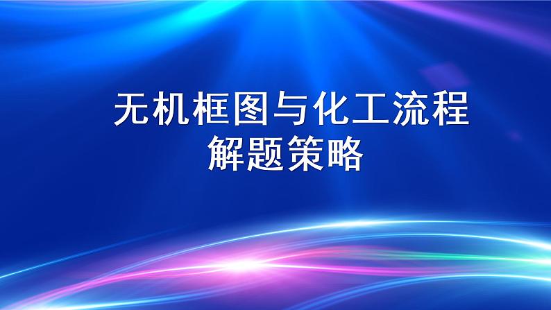 【期末复习课件】人教版(2019)高一化学必修1期末备考-无机框图题与化工流程题解题策略课件02