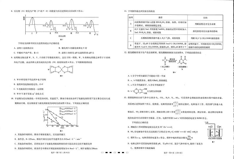 2023重庆市八中高考适应性月考卷（四）化学PDF版含答案02