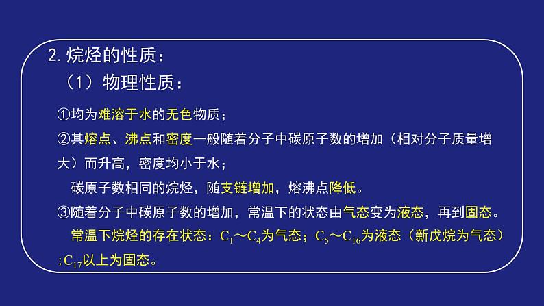 有机化合物 烷烃课件第6页