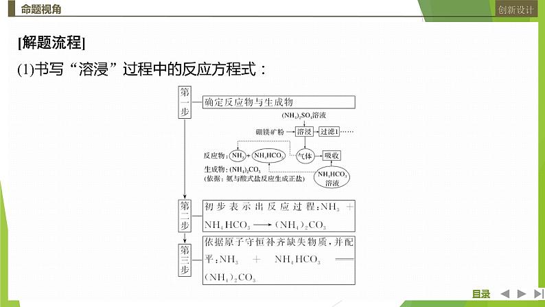 2023届高三化学二轮复习非选择题突破题型(一)　无机化工流程题课件第6页