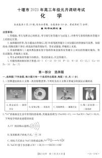 湖北省十堰市2022-2023学年高三化学上学期元月调研考试试题（PDF版附答案）