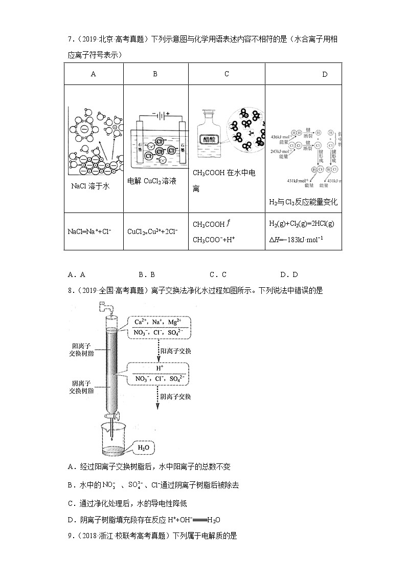 五年2018-2022高考化学真题按知识点分类汇编4-离子反应-电解质的电离（含解析）第2页