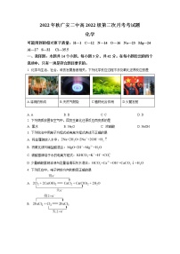 四川省成都市2021-2022学年高一上学期期末考试化学试题（解析版）