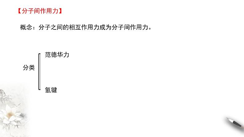 2023年鲁科版选择性必修2物质结构与性质第二章第四节分子间作用力课件PPT第4页