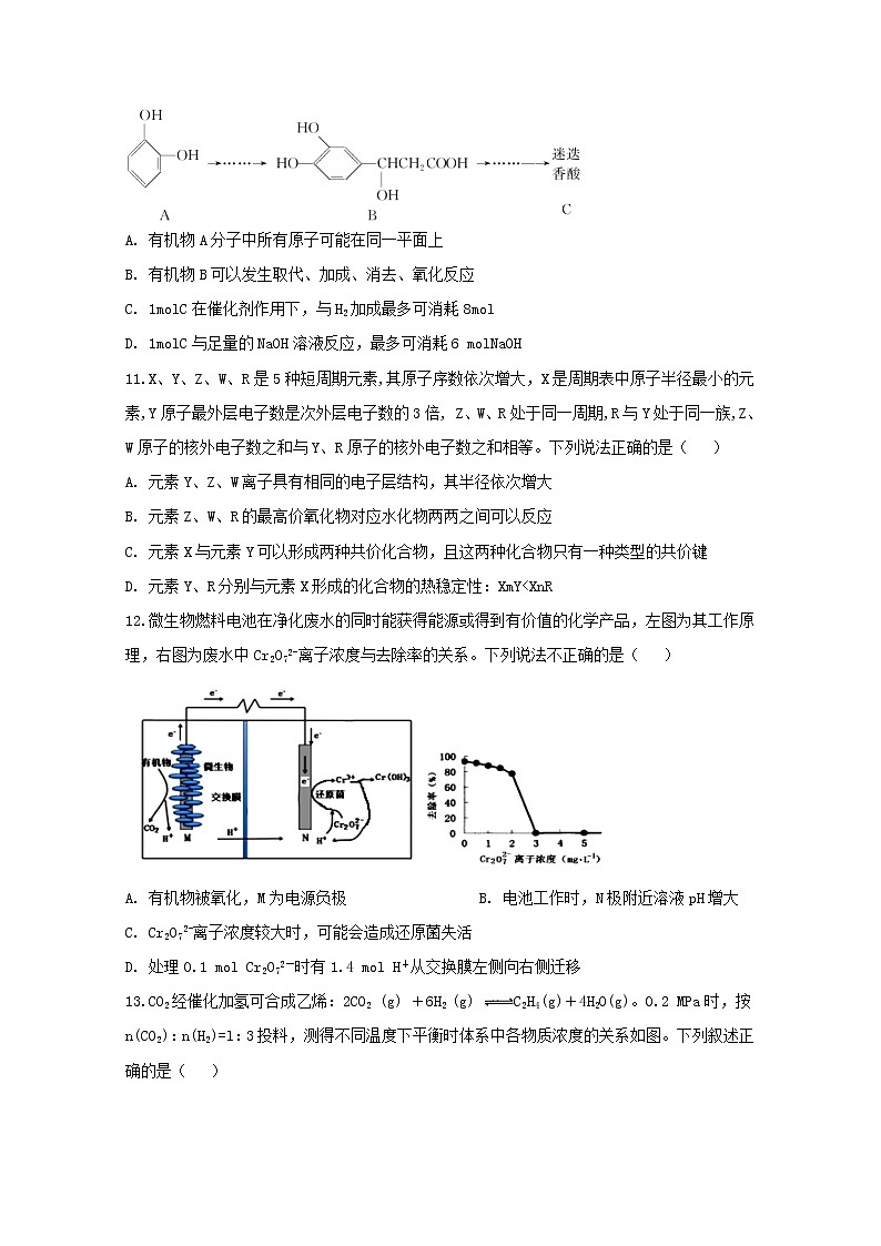 高中化学四川省宜宾市叙州区第一中学2019届高考化学适应性考试试题第2页