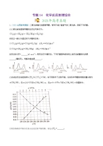 高中化学专题14 化学反应原理综合-2021年高考真题和模拟题化学分项汇编（解析版）