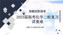 2023届高考化学二轮复习非元素及其化合物课件