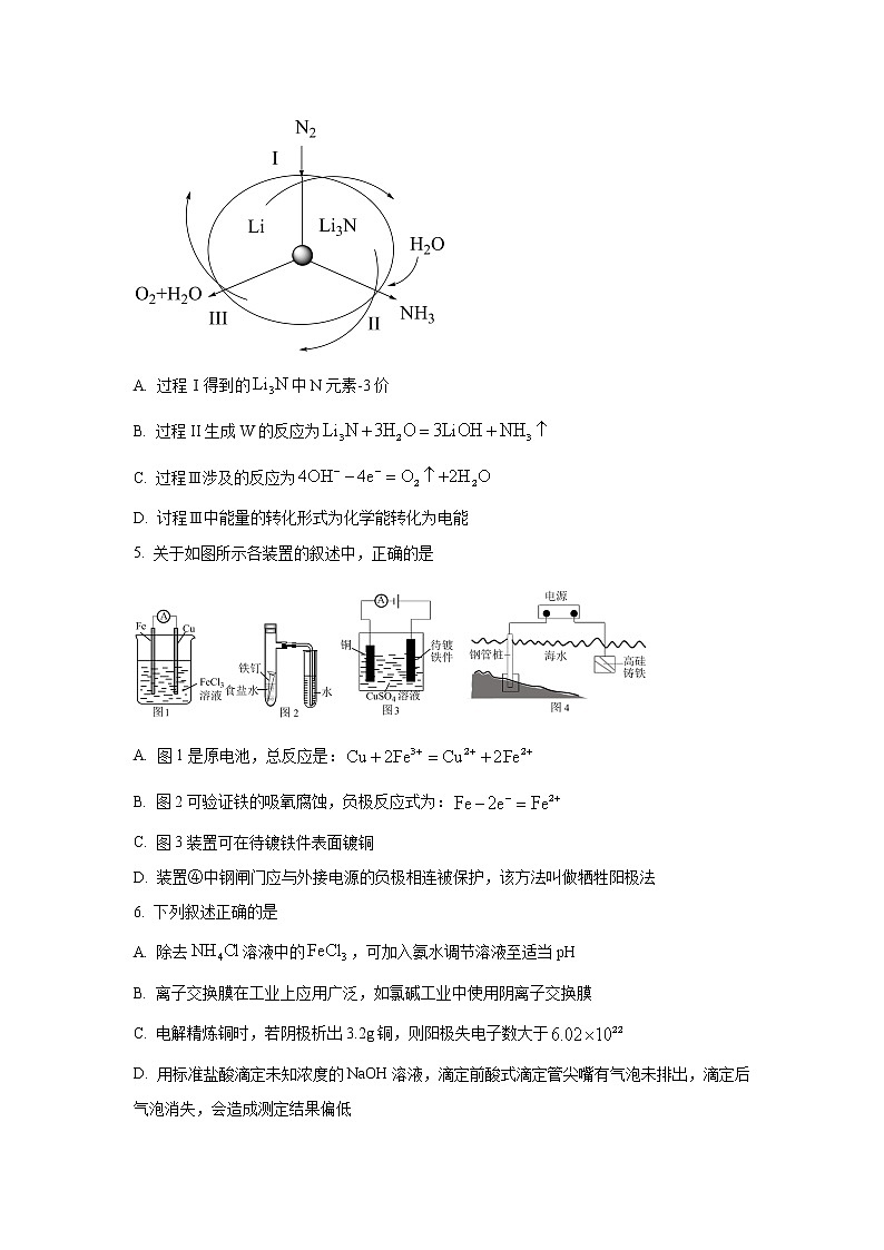 辽宁省沈阳市第120中学2022-2023学年高二上学期期末质量监测化学试卷（Word版含答案）02