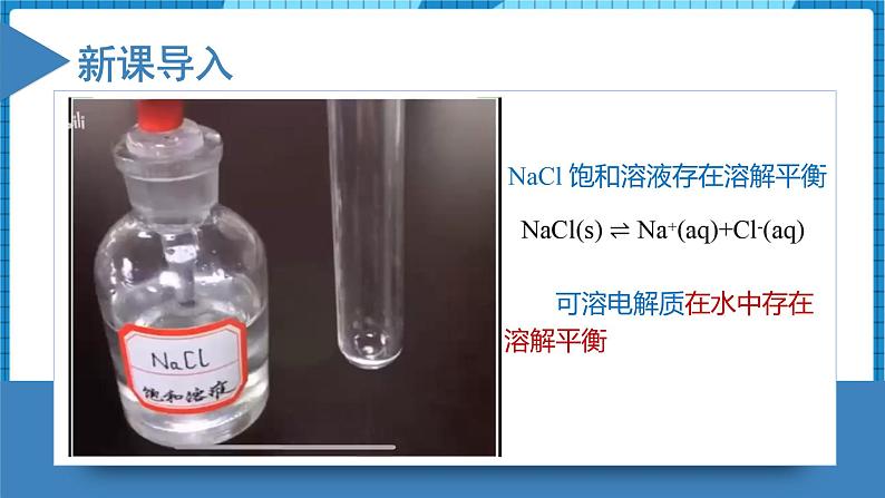 3.4.1  难溶电解质的沉淀溶解平衡（教学课件）高二化学同步备课系列（人教版2019选择性必修1）第3页