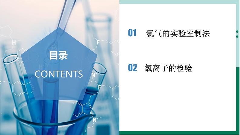 2.2.2氯气的实验室制法与氯离子的检验（教学课件+课后练习）高一化学同步备课系列（人教版2019必修第一册）02