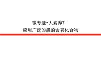 2023高考化学总复习微专题大素养应用广泛的氯的含氧化合物07课件