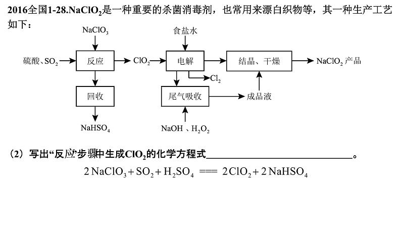 2023届高三化学二轮复习  专题1-工艺流程提分微专题-3  课件第5页